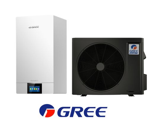GREE VERSATI IV GRS-CQ8.0PD/NHH3-E gaiss-ūdens siltumsūknis, 8,3kW, līdz -30°C