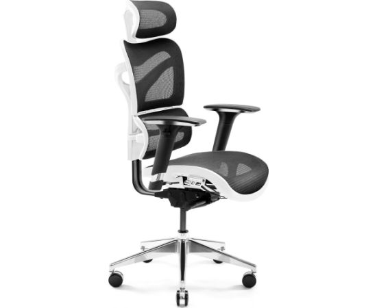 Krzesło biurowe Diablo Chairs V-Commander Biało-czarne