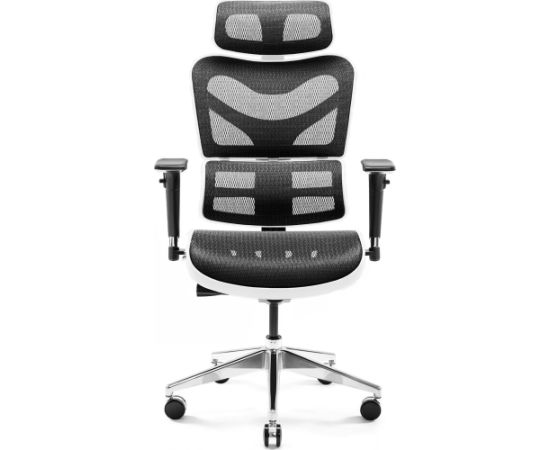Krzesło biurowe Diablo Chairs V-Commander Biało-czarne