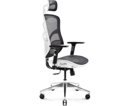 Krzesło biurowe Diablo Chairs V-Basic Biało-czarne