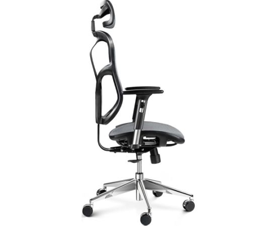 Krzesło biurowe Diablo Chairs V-Basic Czarne Szare