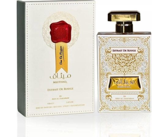 Ard Al Zaafaran Meethaq Extrait De Rouge EDP U 100 ml