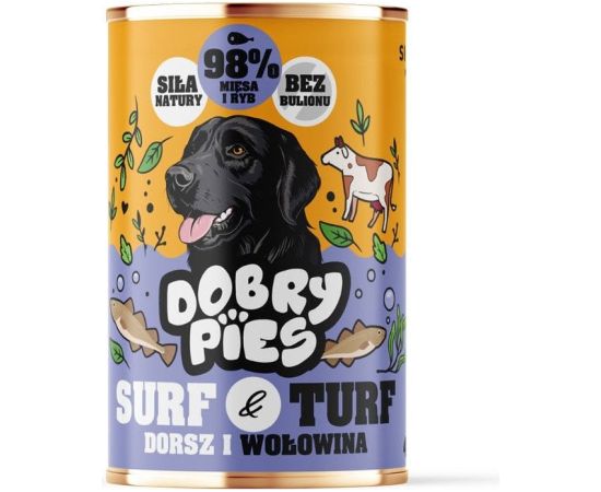 Magnum Dobry Pies Dorsz i wołowina 400g