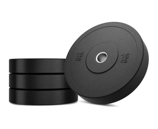 Cietgumijas svaru disku komplekts - MW-Bumper - 30 kg / 2 x 15 kg - Marbo Sport