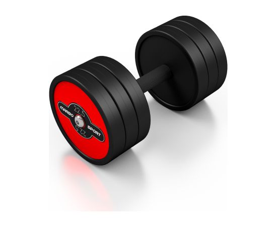 Gumijota hantele 1 gab. 22,5 kg - Marbo Sport