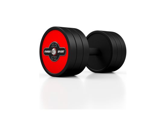 Gumijota hantele 1 gab. 22,5 kg - Marbo Sport