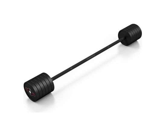 Gumijots svara stienis ar fiksētu svaru 1 gab. 55 kg - Marbo Sport