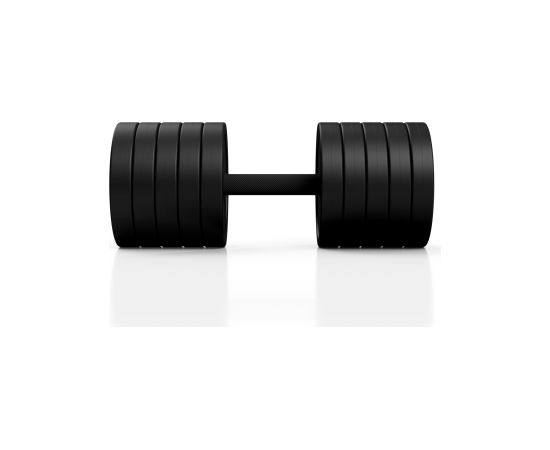 Gumijota hantele 1 gab. 37,5 kg - Marbo Sport