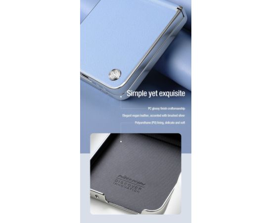 Nillkin CamShield Flip Case Aizsargapvalks priekš Samsung Galaxy Z Flip 6 / 7 FE