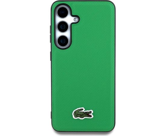 Lacoste Iconic Petit Pique Woven Logo MagSafe Case Aizsargapvalks priekš  Samsung Galaxy S25