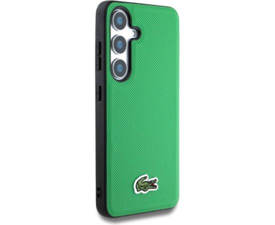Lacoste Iconic Petit Pique Woven Logo MagSafe Case Aizsargapvalks priekš  Samsung Galaxy S25
