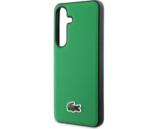 Lacoste Iconic Petit Pique Woven Logo MagSafe Case Aizsargapvalks priekš  Samsung Galaxy S25