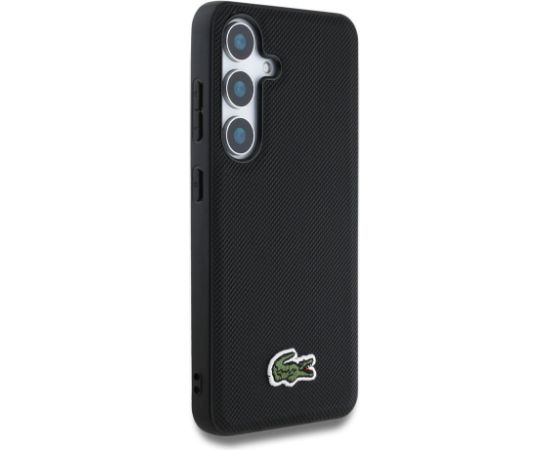 Lacoste Iconic Petit Pique Woven Logo MagSafe Case Чехол для Samsung Galaxy S25