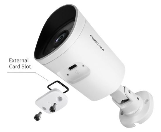 Foscam G4EP-W security camera Bullet IP security camera Outdoor 2560 x 1440 pixels Ceiling/wall