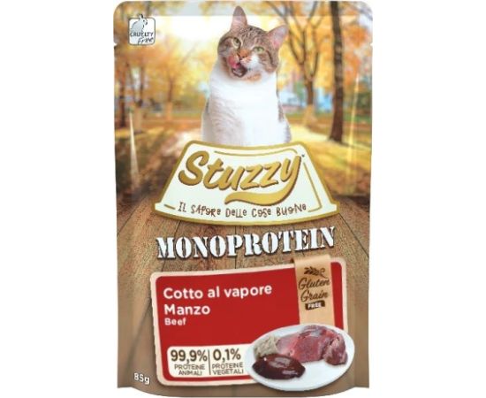 Agras Pet Foods STUZZY Monoprotein Beef - wet cat food - 85 g