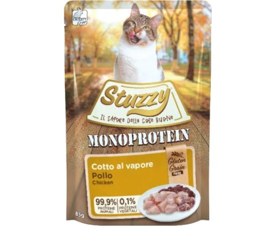 Agras Pet Foods STUZZY Monoprotein Chicken - wet cat food - 85 g