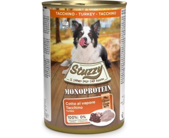 Agras Pet Foods STUZZY Monoprotein Turkey  - wet dog food - 400 g