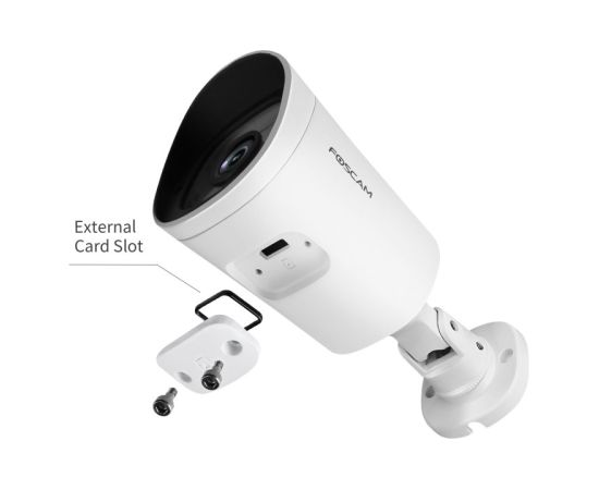 Foscam G4P-W security camera Bullet IP security camera Outdoor 2560 x 1440 pixels Ceiling/wall