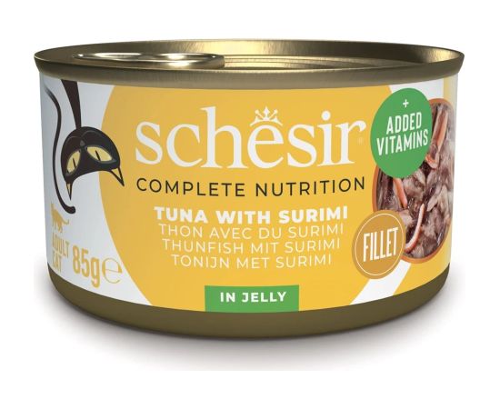Agras Pet Foods SCHESIR in jelly Tuna with surimi - wet cat food - 85 g