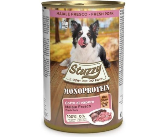 Agras Pet Foods STUZZY Monoprotein Pork - wet dog food - 400 g