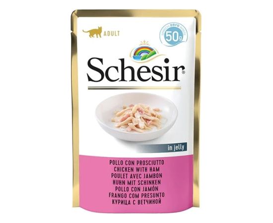 Agras Pet Foods SCHESIR in jelly Chicken with ham - wet cat food - 50 g