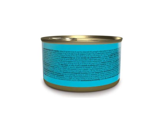 Agras Pet Foods SCHESIR After Dark Chicken fillet with quail egg in broth - wet cat food - 80g