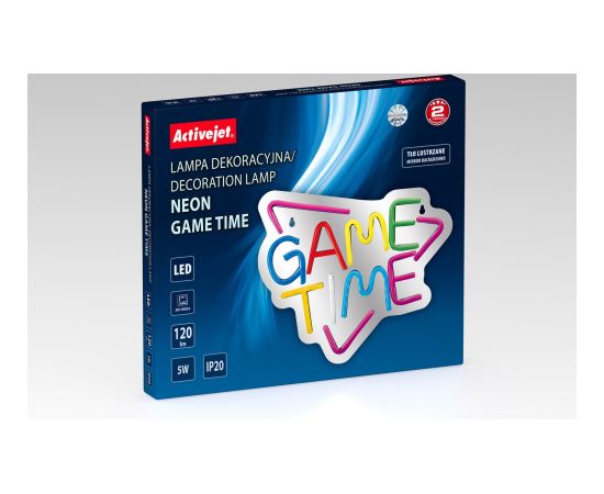 Neon LED Activejet AJE-NEON GAME TIME