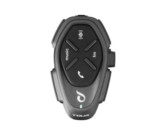 Interphone TOUR HD Motorbike intercom 1500 m 2 pcs Black Austiņas