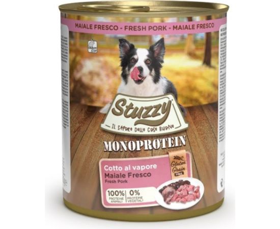 Agras Pet Foods STUZZY Monoprotein Pork - wet dog food - 800 g