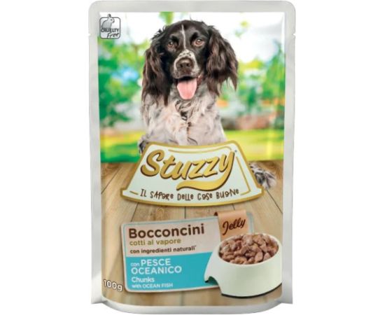 Agras Pet Foods STUZZY Sea fish in jelly - wet dog food - 100g