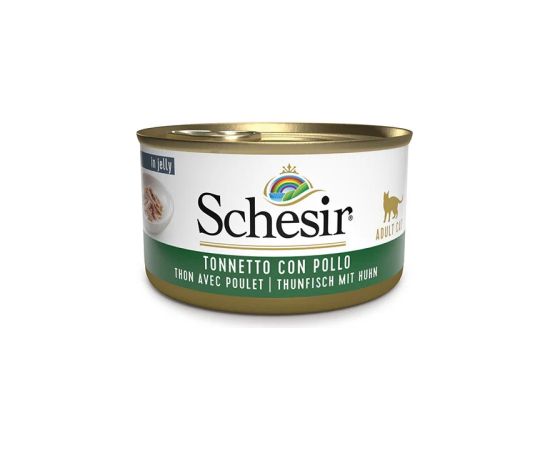 Agras Pet Foods SCHESIR Tuna with chicken in jelly - wet cat food - 85g