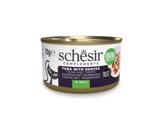 Agras Pet Foods SCHESIR Oceanic Adult Tuna with Dentic - wet cat food - 70g