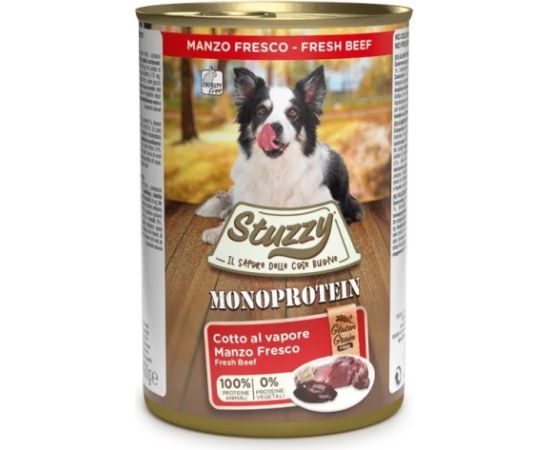 Agras Pet Foods STUZZY Monoprotein Beef - wet dog food - 400 g