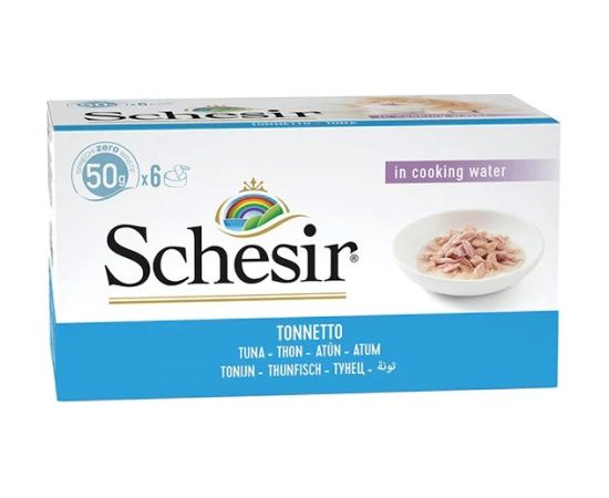 Agras Pet Foods SCHESIR in cooking water Tuna - wet cat food - 6 x 50 g