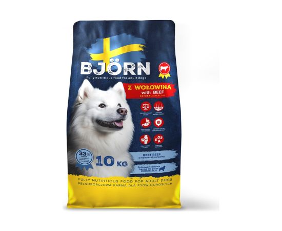 BJORN with Beef - dry dog food - 10kg