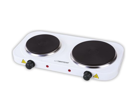 Esperanza EKH014W Electric cooker 2 zones White