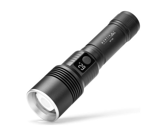 Montis Taktyczna ręczna latarka akumulatorowa LED MT159 Black Hand flashlight