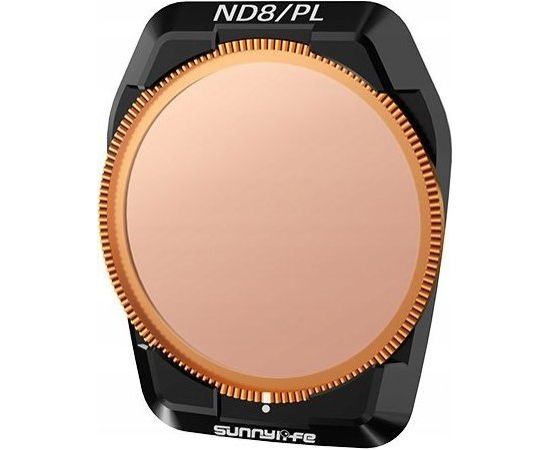 Sunnylife FILTR HYBRYDOWY 2w1 Polaryzacyjny PL + Szary ND8 do DJI AIR 3S 3 S + ETUI / FI923-8P