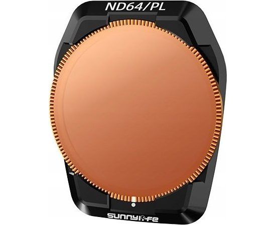 Sunnylife FILTR HYBRYDOWY 2w1 Polaryzacyjny PL + Szary ND64 do DJI AIR 3S 3 S + Etui / FI923-64P