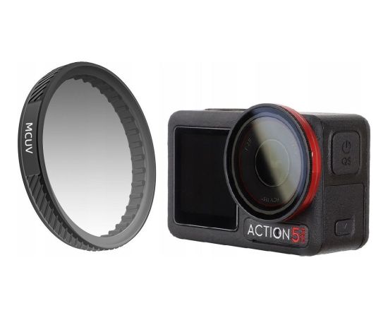 Sunnylife Filtr Ochronny Uv Mc Ultrafioletowy Do Kamery Dji Osmo Action 5 Pro / 4 / 3 / Fi901