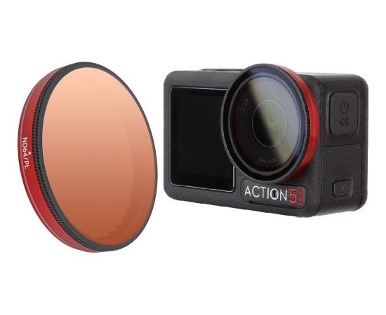 Sunnylife Filtr Hybrydowy 2w1 Polaryzacyjny Pl Nd64 Do Dji Osmo Action 5 Pro / 5pro / 4 / 3 / Fi903-64p
