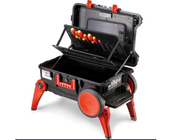 Wiha tool case XXL III, tool box (black/red, (empty))