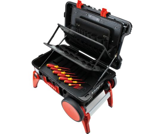 Wiha tool case XXL III, tool box (black/red, (empty))