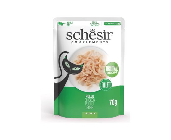 Agras Pet Foods SCHESIR Chicken fillet in jelly - wet cat food - 70g