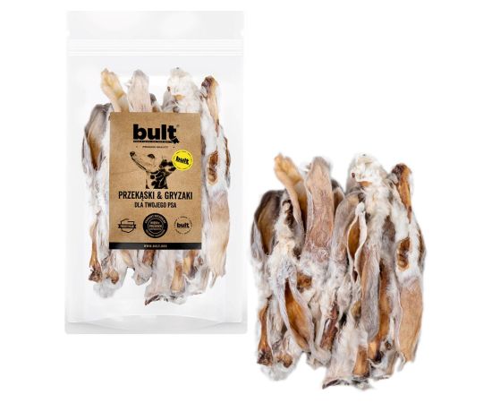 BULT Rabbit ear with fur - dog treat - 20