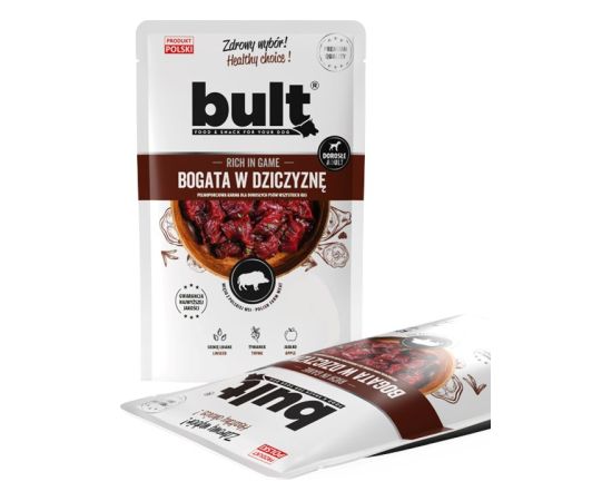 BULT Rich in game - wet dog food - 100g