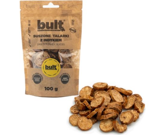 BULT Dried turkey slices - dog treat - 100g