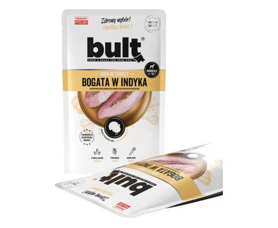 BULT Rich in turkey - wet dog food - 100g Barība