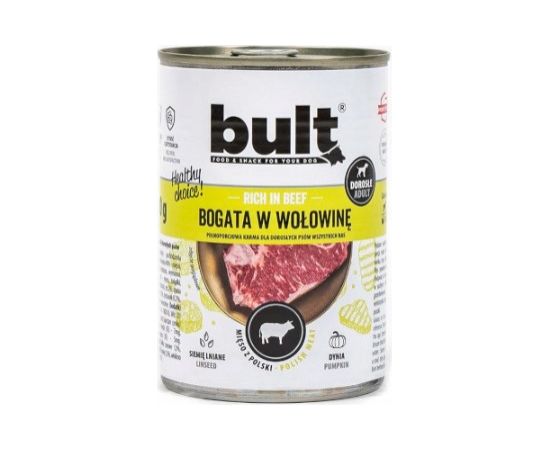 BULT Rich in beef  - Wet dog food - 800 g