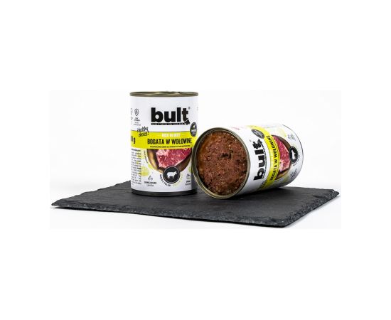 Bult BLUT Rich in beef - wet dog food - 400g Barība